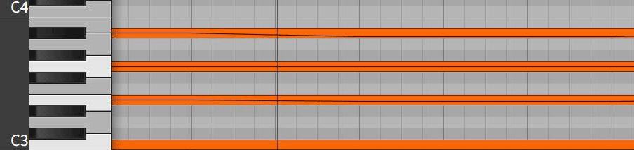 Bitwig Pitch Bend